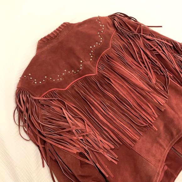 Western suede fringe jacket - Picture 5 of 6